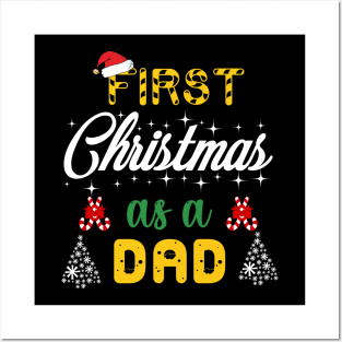 First Christmas as a dad Posters and Art